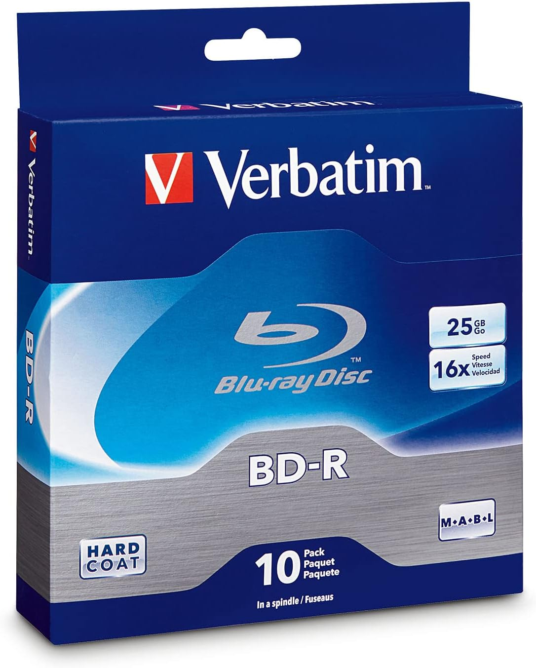 Verbatim 10Pk BD-R 25GB 6X with Surface - Blu-Ray Discs image number 4