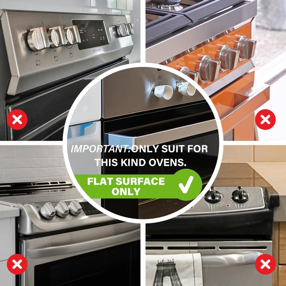 EUDEMON Childproof Oven Door Lock, Oven Front Lock Easy to Install and Use Use Adhesive No Tools Need or Drill(1 Pack,White)