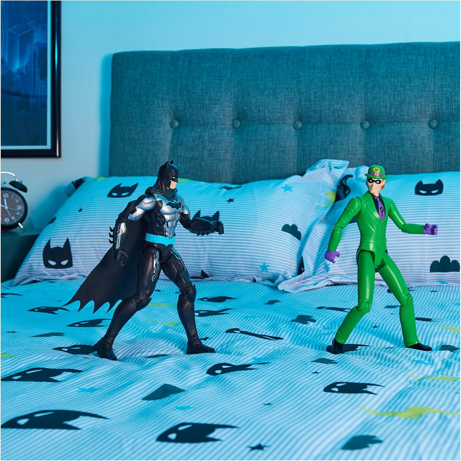 Batman 12-Inch the Riddler Action Figure, for Kids Aged 3 and Up image number 2