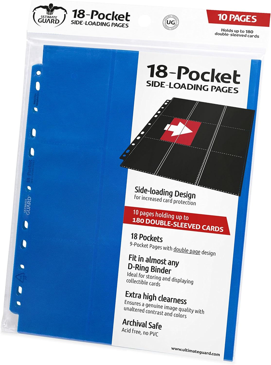 Ultimate Guard UGD010407 18-Pocket Side-Loading Supreme Pages
