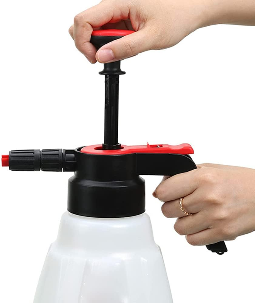2.5L Hand Pressure Car Wash Foam Sprayer Foaming Pump Sprayer Car Detailing Portable Water Sprayer for Home, Garden and Car Detailing & Washing image number 3