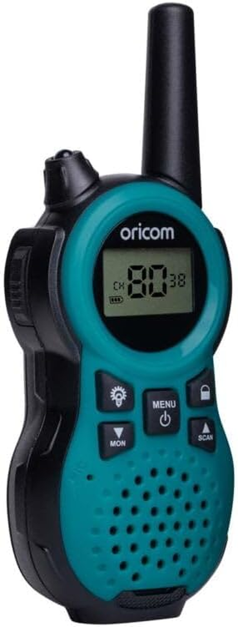 Oricom PMR795BL 0.5 Watt Handheld UHF CB Radio Twin Pack, Blue