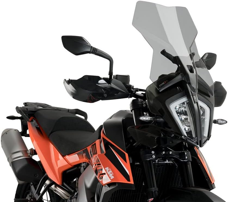 Puig Touring Screen KTM 790 Adventure 19- C/Light Smoke - Smoke image number 2