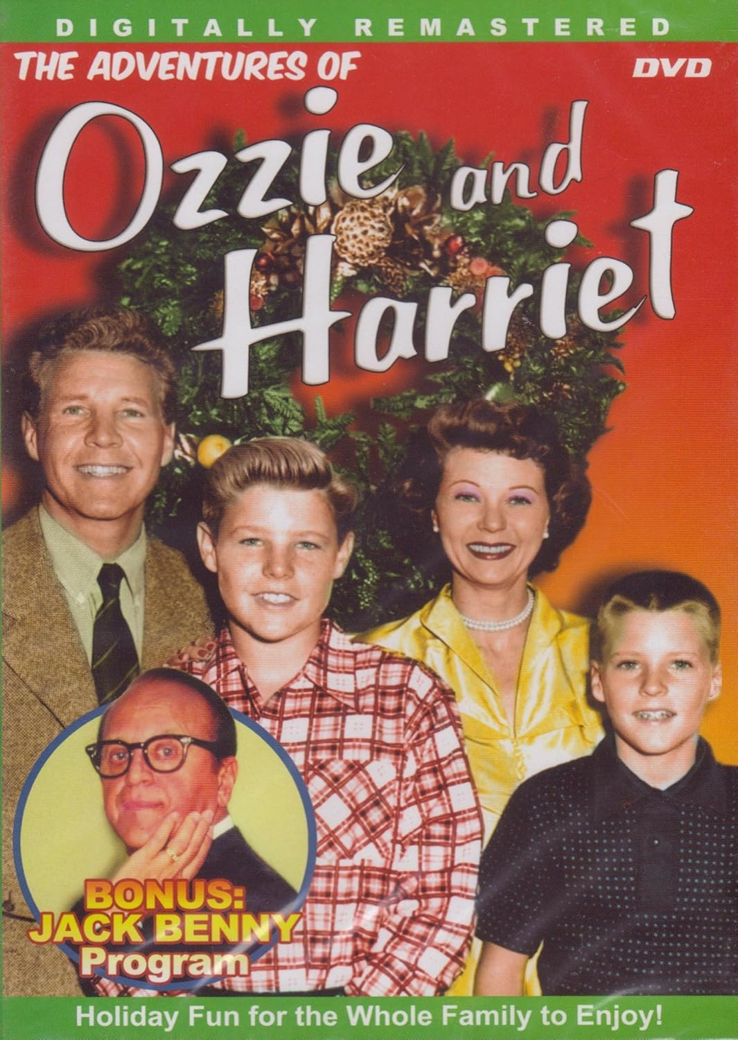 The Adventures of Ozzie and Harriett with Bonus the Jack Benny Program Christmas Themed DVD