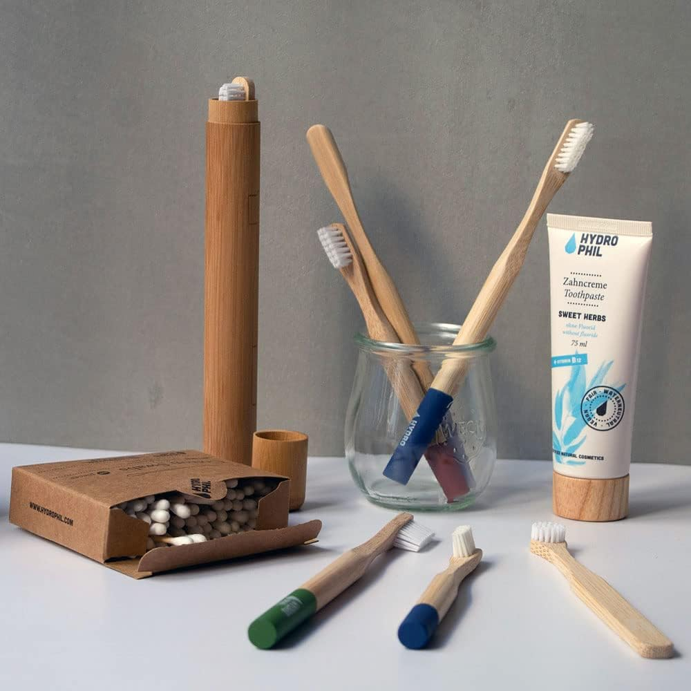 Hydrofill Toothbrush Case Bamboo Toothbrush Holder image number 3