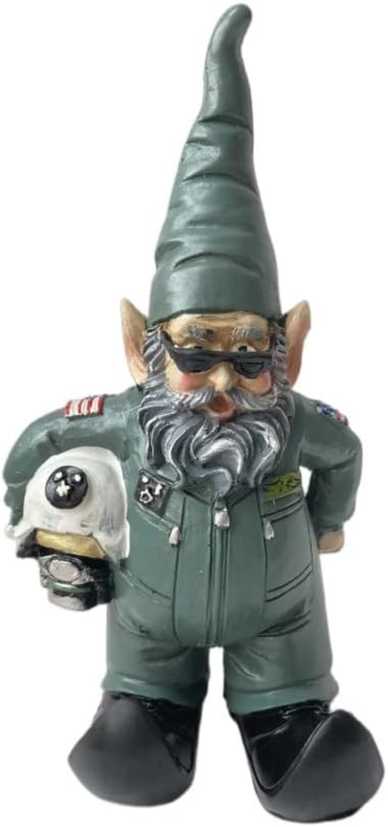 Molchagar Nurse Garden Gnome Statue,Healthcare Worker Gnome Figurine for Lawn Ornaments Indoor or Outdoor Decor Christmas Birthday Gift