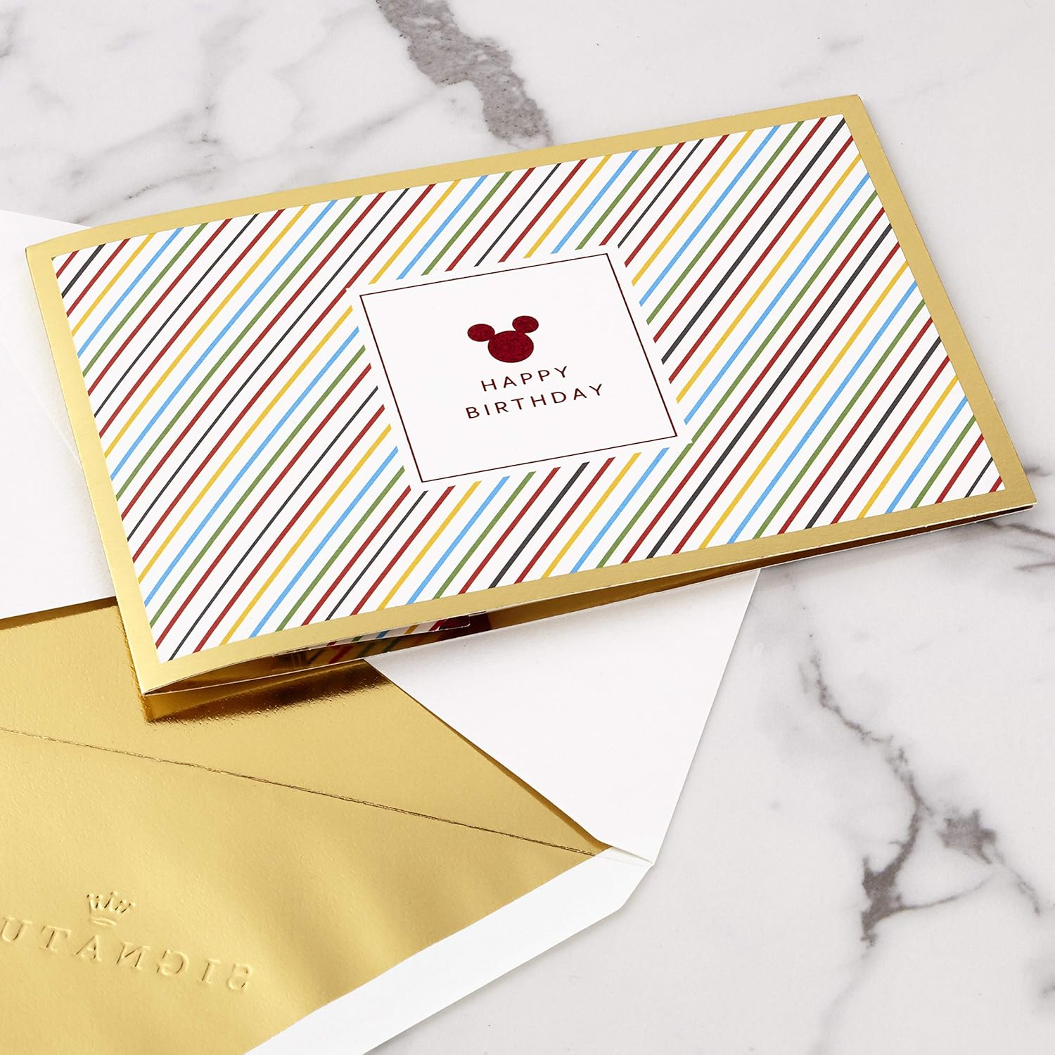 Hallmark Signature Paper Wonder Pop up Birthday Card (Disney Mickey Mouse and Friends) image number 1