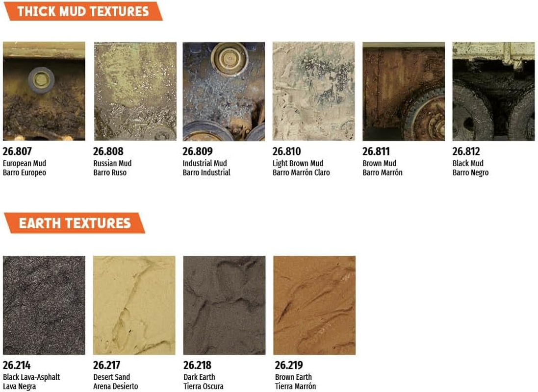 Vallejo Vallejo Diorama Effects European Thick Mud 200Ml Miniatures - Brown Thick Mud image number 6