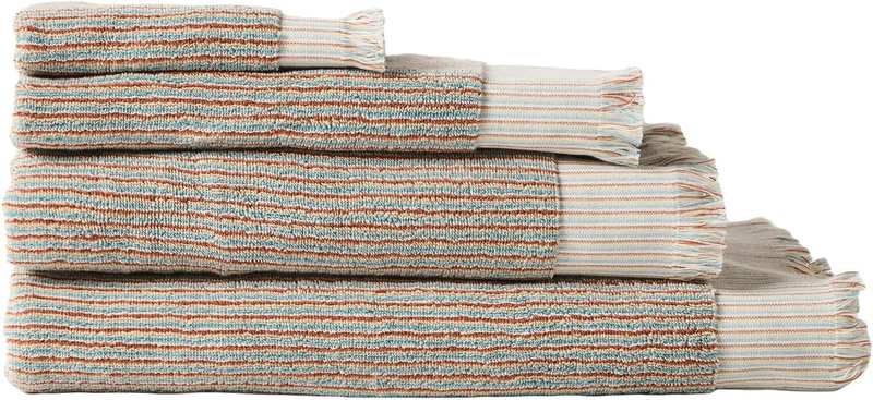 Linen House Alara 580 GSM Face Washer, Rust, 33 Cm X 33 Cm Size image number 6