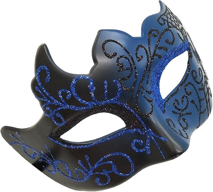 Masquerade Mask for Men Vintage Mardi Gras Halloween Christmas Party Masks image number 1