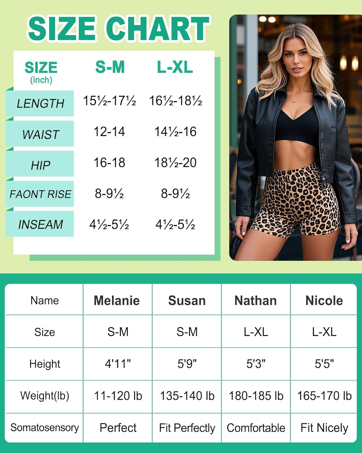 Yeug Biker Shorts for Women with Pockets &ndash; 5" High Waisted Tummy Control Soft Workout Yoga Running Gym Shorts image number 5