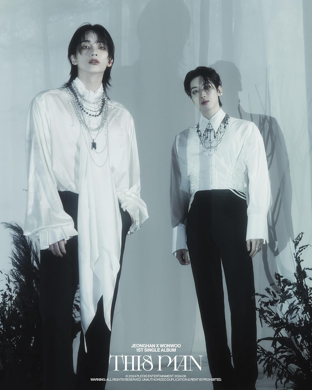 SEVENTEEN Jeonghan X Wonwoo This Man 1St Single Album Weverse Albums Version Card Holder+1Ea QR Card+1P Photocard+Tracking Sealed SVT image number 6