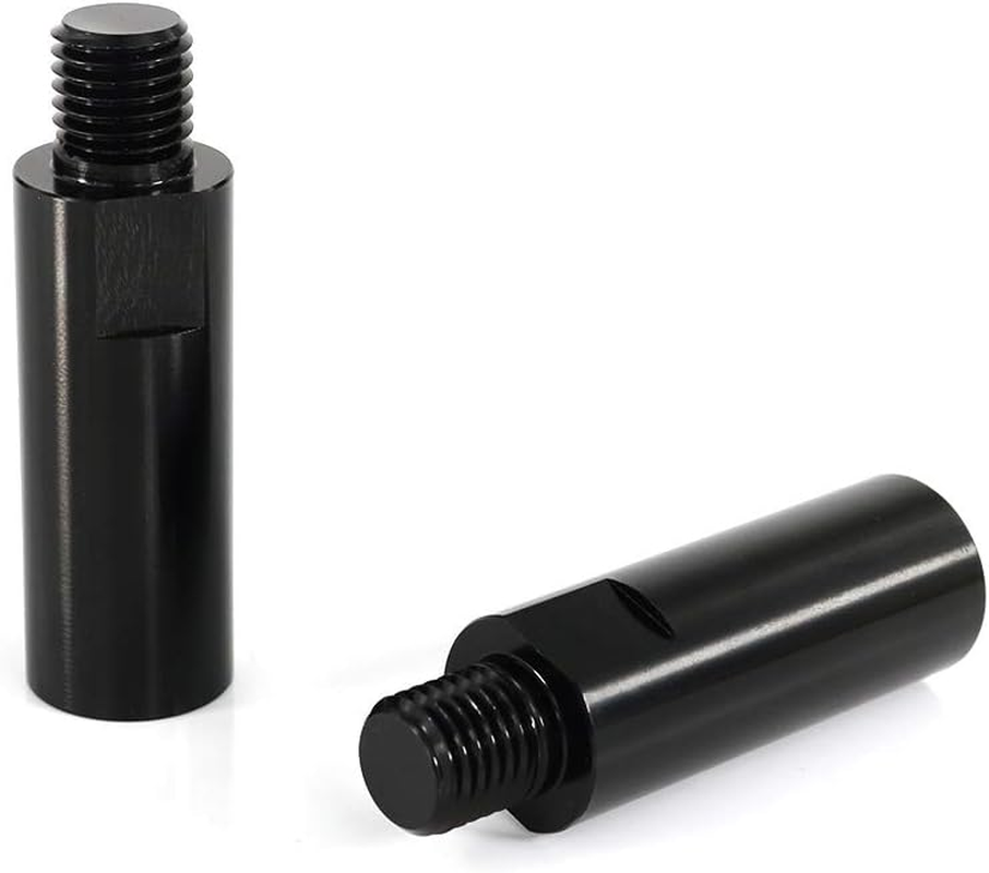 Xitomer Aftermarket Mirror Risers, 4 Pcs M10 X 1.25 Motorcycle Rear View Mirror Extenders 40Mm, Fit for MT-09, CB1000R/ Grom MSX125 and so On, Aluminum CNC image number 3