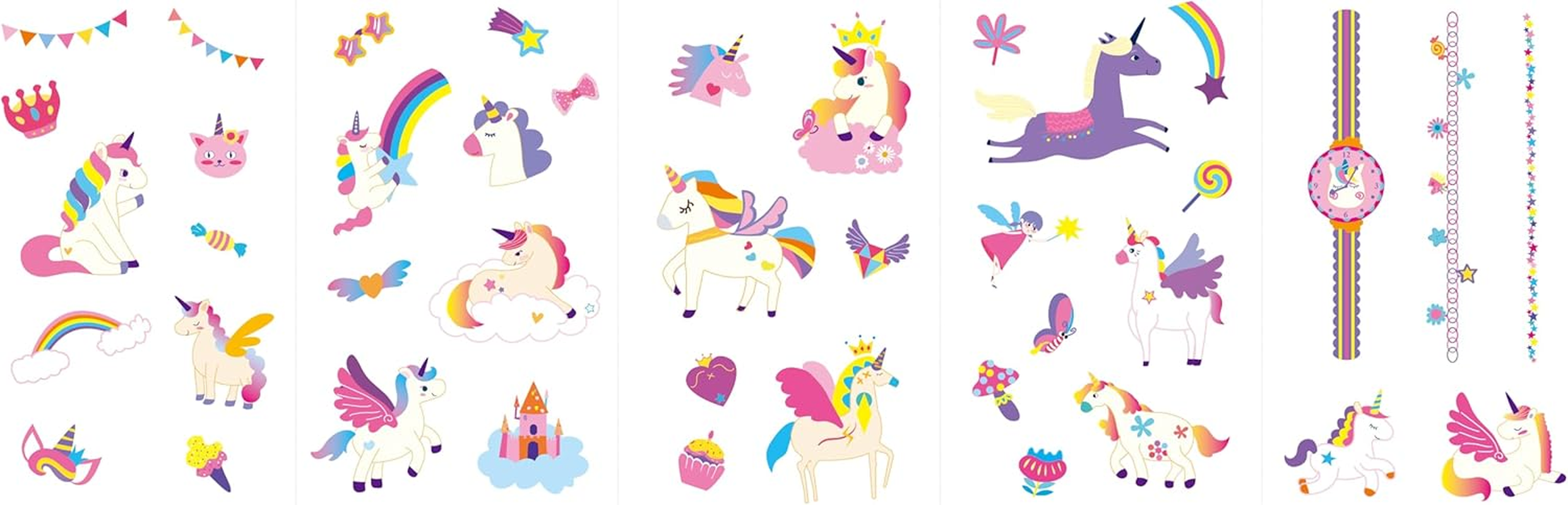 Avenir Unicorns Nail Stickers & Tattoos image number 5