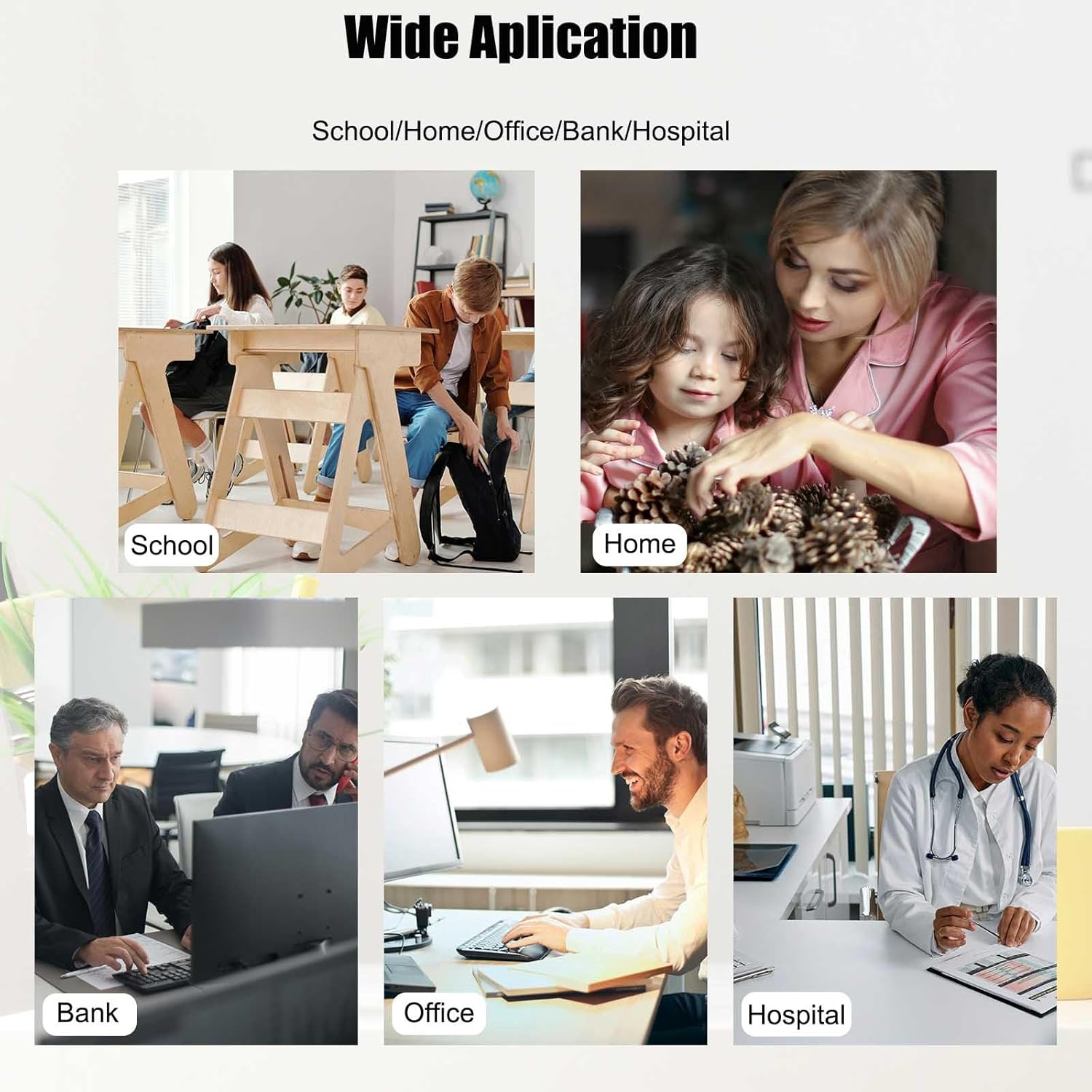 65XL Ink Cartridg Compatible for HP Ink 65 65XL Works with HP Deskjet 2600 2620 2621 2622 3722 3752 Envy 5020 5030 5058 5052 5055 (1 Black 1 Color) image number 1