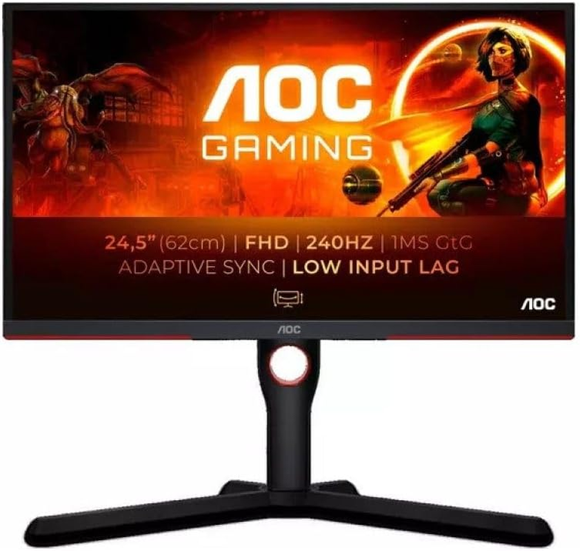 AOC 240Hz 24.5 Inch Gaming Monitor