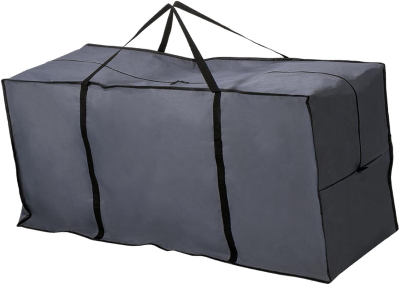 Oshhni Christmas Tree Storage Bag Large Protects against Dust Moisture Xmas Tree Storage Bag for Blanket, Gray image number 5