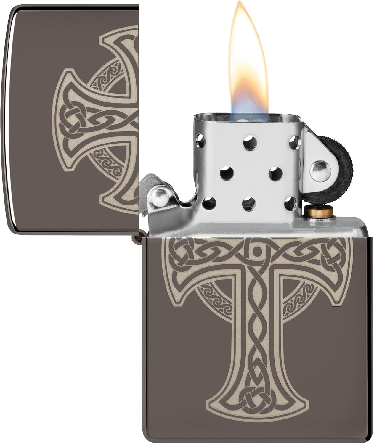 Zippo Celtic Cross Design Lighter image number 1