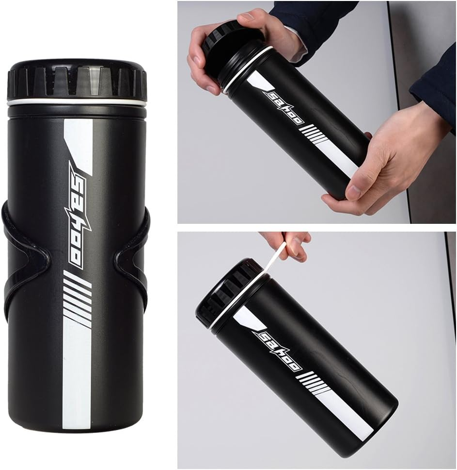 HUIOP Tool Storage Bottle, 750Ml Bottle Storage Pod Cycling Bicycle Bike Tool Storage Bottle Case Holder Container image number 4