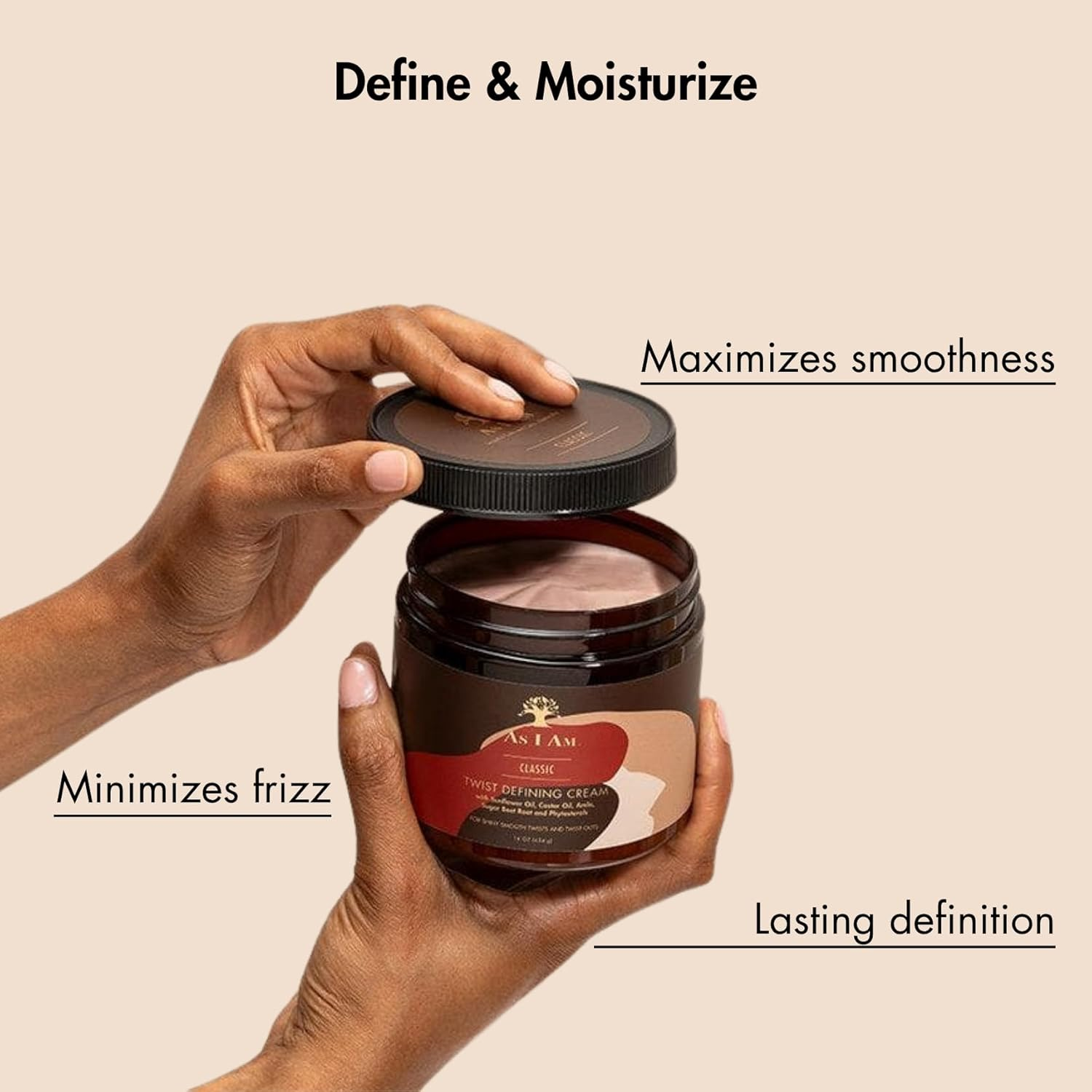 As I Am Twist Defining Cream, 16 Ounce image number 3