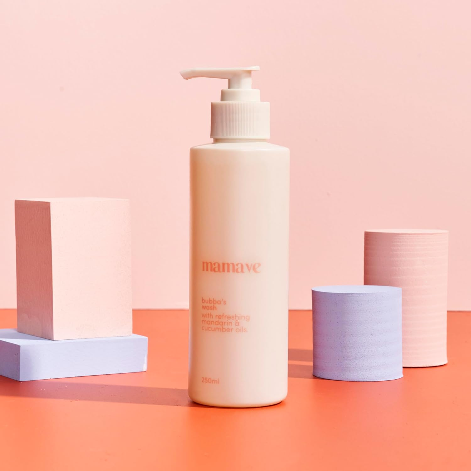 Mamave Gentle Baby Wash | Baby Wash and Shampoo | Perfect for Newborns | Nut Oil Free | Mandarin and Cucumber | Calendula and Aloe Vera Extract | Great for Cradle Cap | Australian Made | 250Ml image number 4