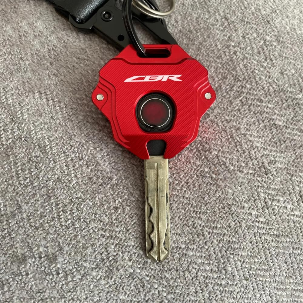 Fit for Honda CBR 600RR CBR1000RR CB500F 500X CB 650R CBR500R CBR250RR CB1100 CNC Motorcycle Key Case Cover Keyring image number 4
