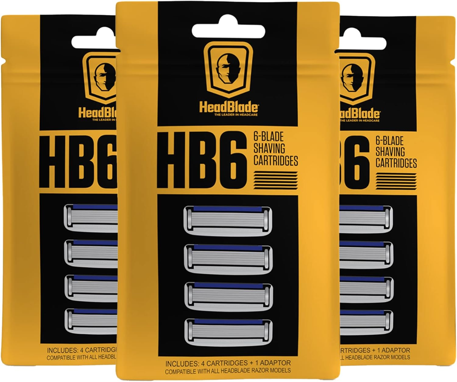 Headblade Four Blade Replenishment Kit