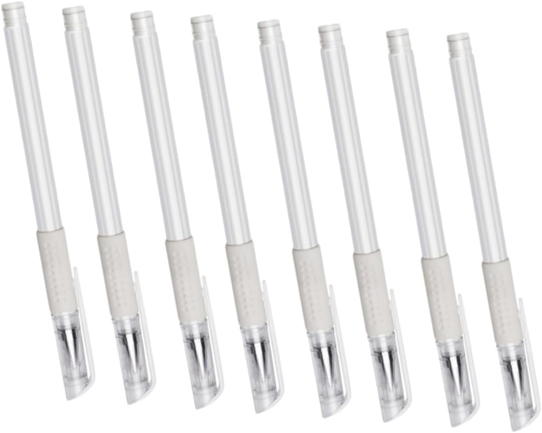 Outanaya Waterproof Tattooing Pen 8Pcs Single Head Fine Point Positioning Pens for Salon and Female Beauty Supply image number 2