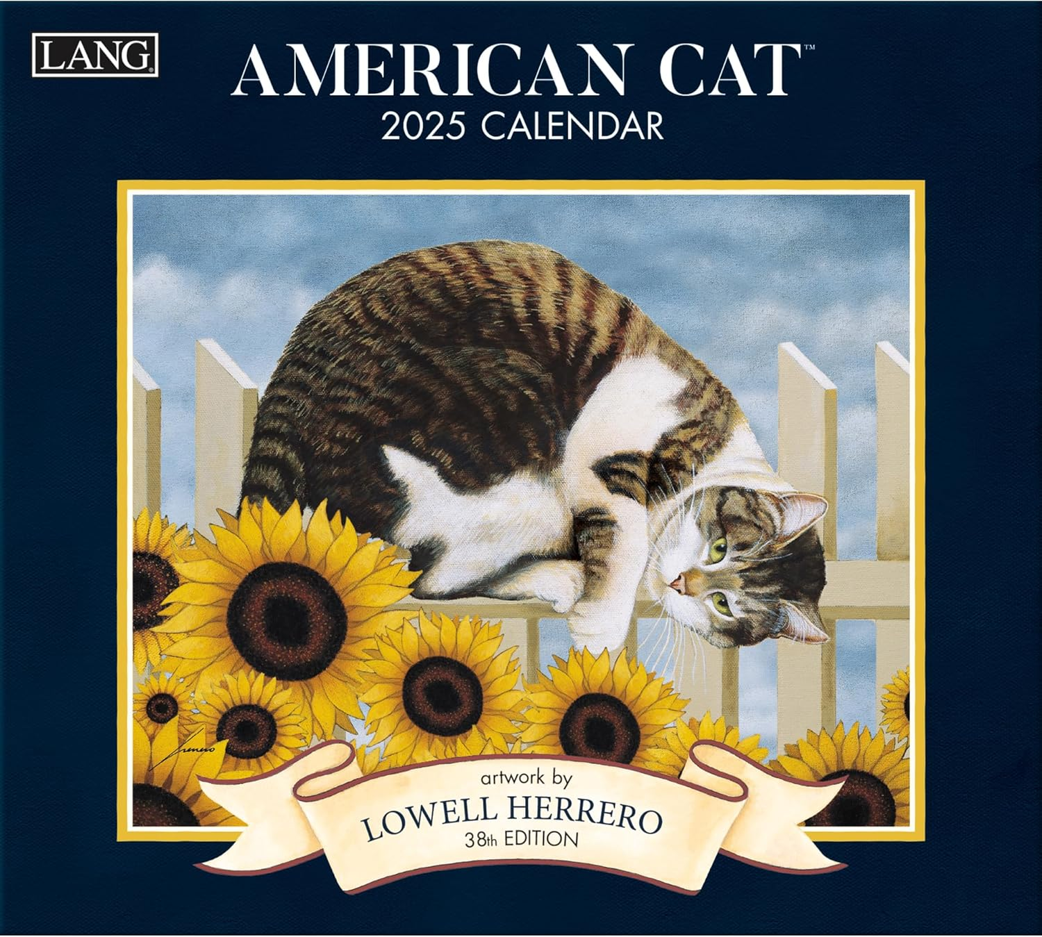 American Cat(Tm) 2025 Wall Calendar