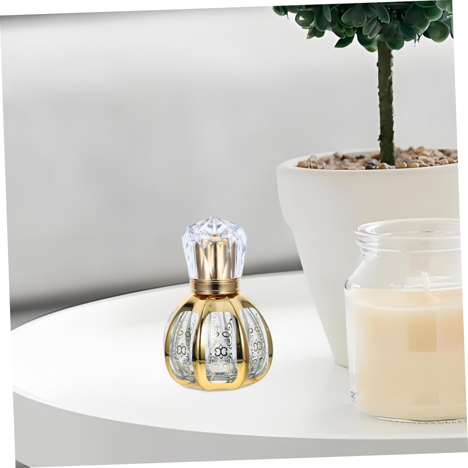 Refillable Spray Perfume Bottles Glass Empty Bottle for Essential Oils Fine Mist Nozzle for Travel Toiletry