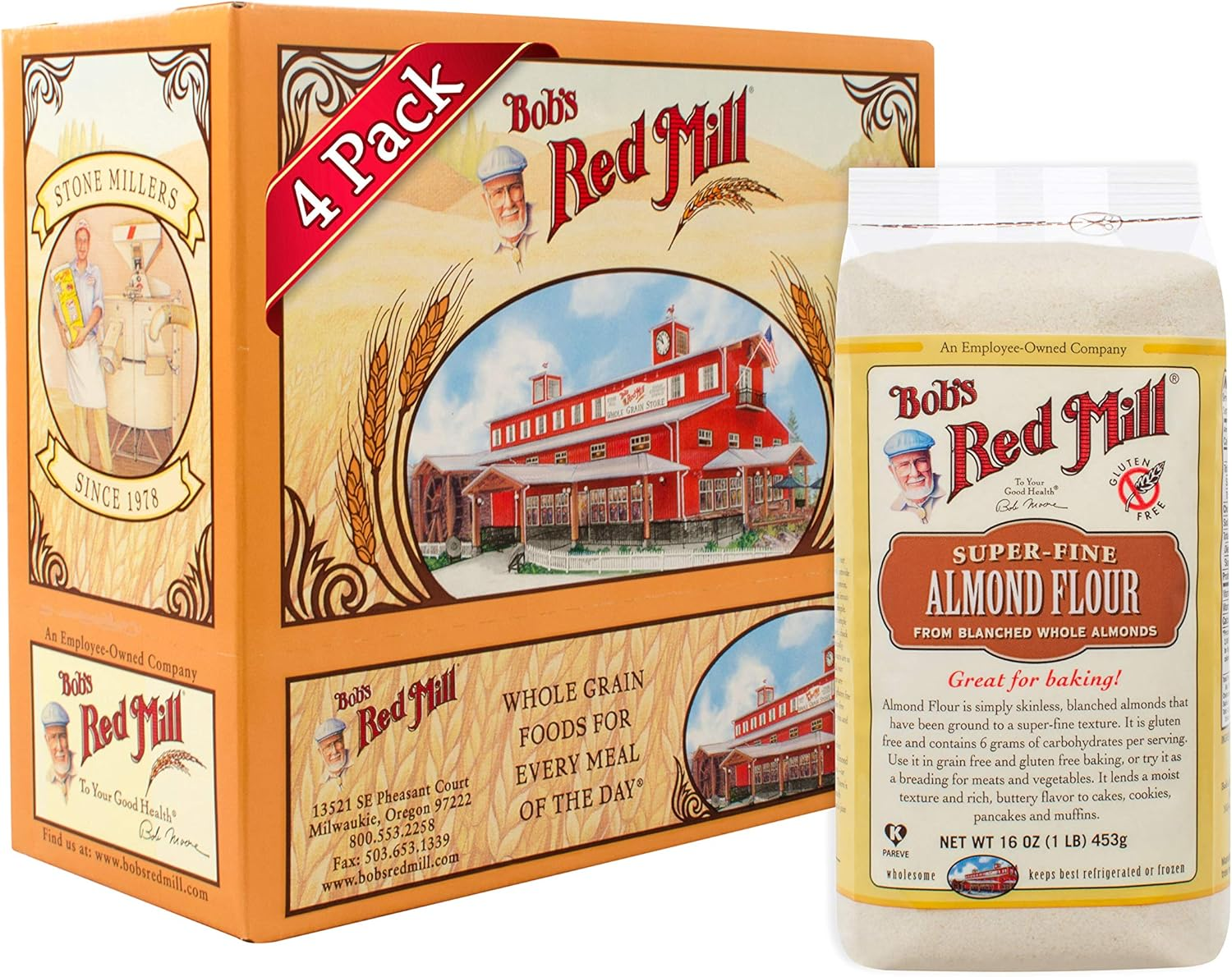 Bob'S Red Mill Almond Flour, 32 Ounce (Pack of 1) image number 6