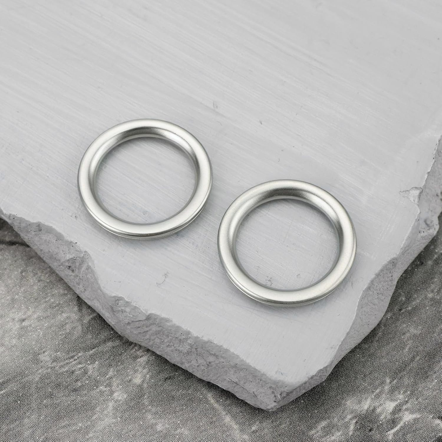 10Pcs Oil Drain Plug Gaskets 14X19X2Mm Oil Drain Plug Washers Replacement Part 09168-14004-000 Compatible with Suzuki Silver image number 6