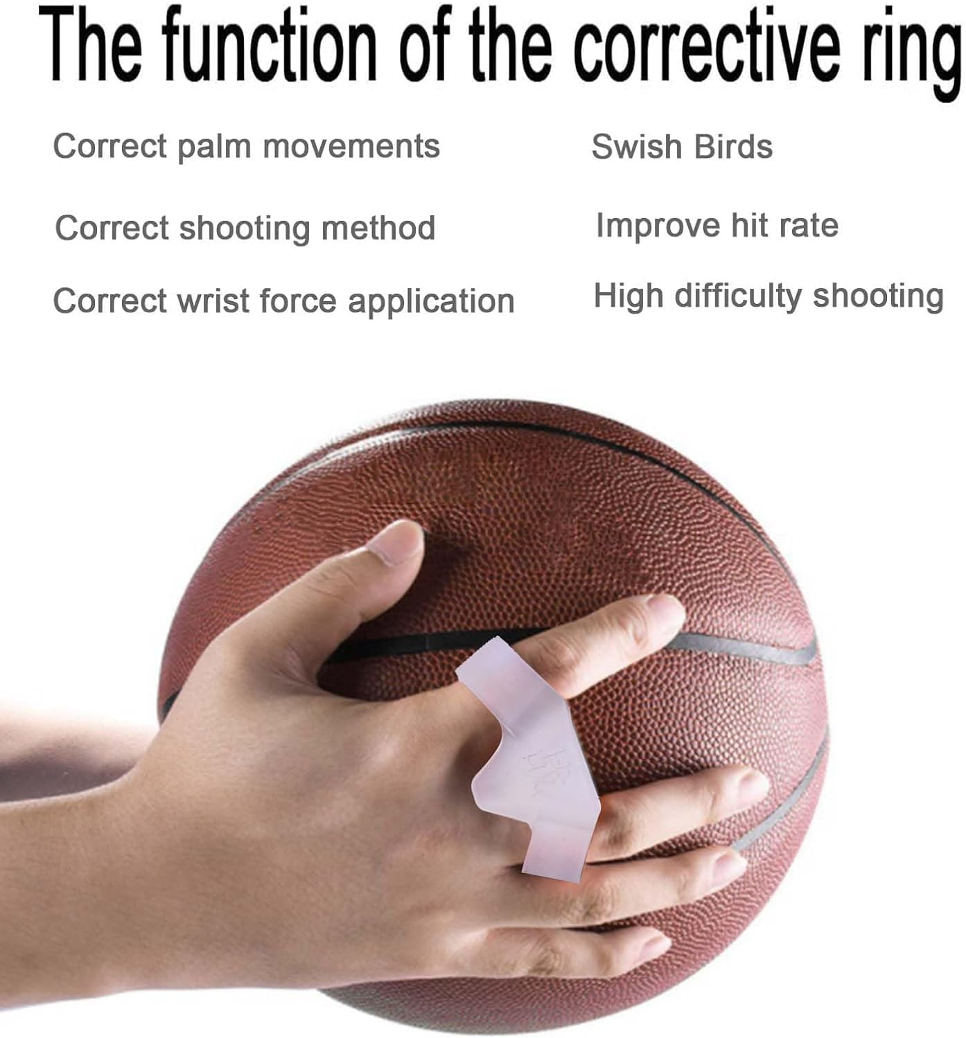 Unique Sports Shooters Fork Basketball Training Aid Basketball Shooting Aid Basketball Shooting Aid for Gym, Playground Teenager for Improving Shot and Form image number 2