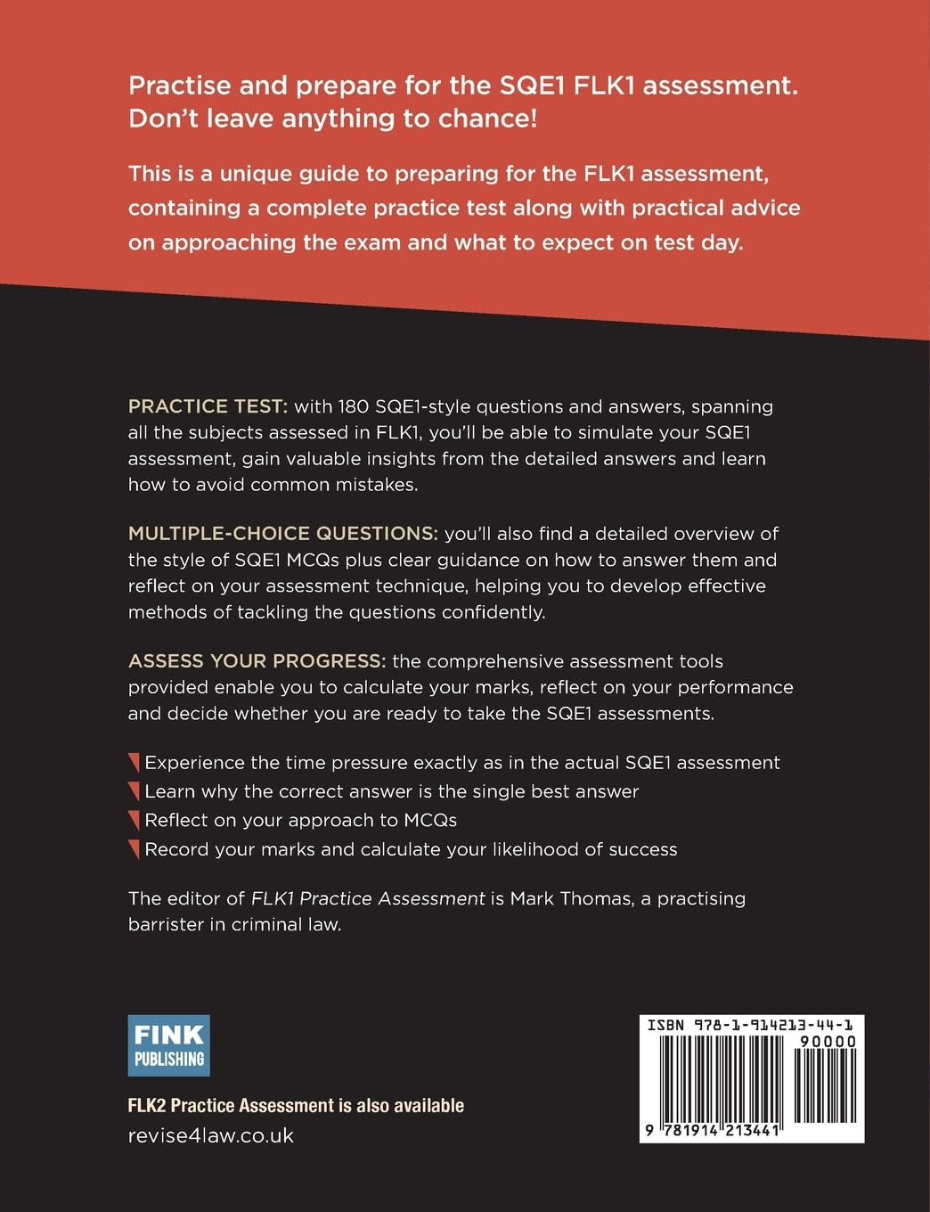 Revise SQE FLK1 Practice Assessment: 180 Sqe1-Style Questions with Answers