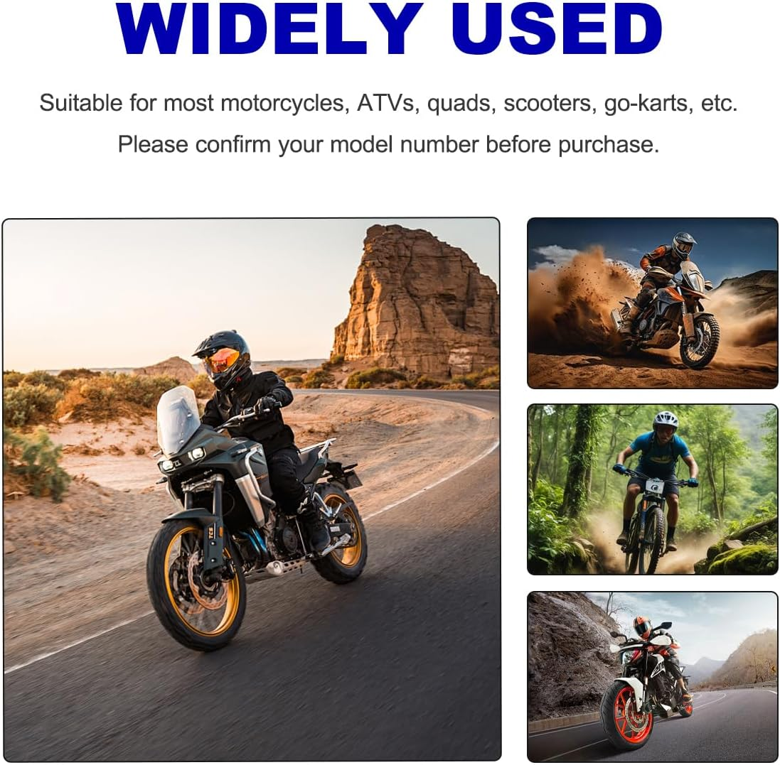 2PCS Spark Plug, A7TC Spark Plug for GY6 50Cc 70Cc 90Cc 110Cc 125Cc ATV Scooter Dirt Bike Moped Go Kart Racing Bike, Spark Plugs A7TC Compatible with C7HA C5HA PZ7HS S102F Z12 - 1 Pcs image number 6