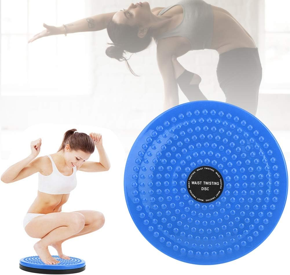Twisting Waist Disc, Body Shaping Rotating Board with Non-Slip Base Plate, Thickened Design, Practical Multifunction Fitness for Body Slimming Curving, 3 Color (Blue) image number 1