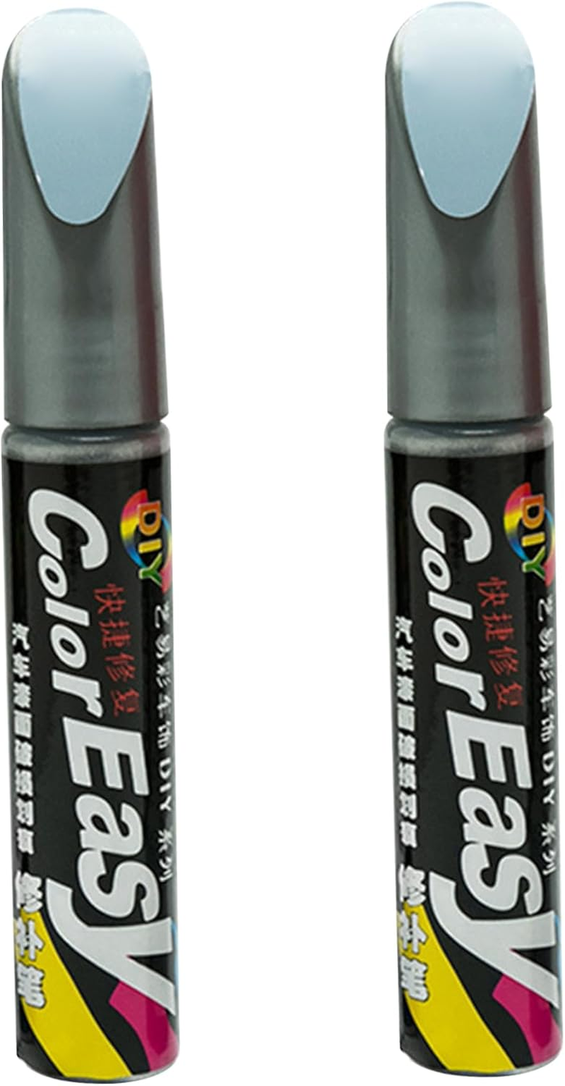Touch up Paint for Cars, 2PCS Two-In-One Car Touch up Paint, Quick & Easy Solution to Repair Car Pen for SUV, Truck, RV Scratches, Grey- - Red image number 3