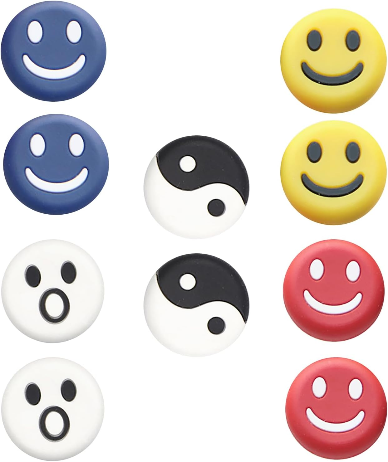 Fkyzixeh Tennis Racket Dampeners, Tennis Racket Shock Absorber, Cute Pattern Tennis Accessories for Kids and Adults