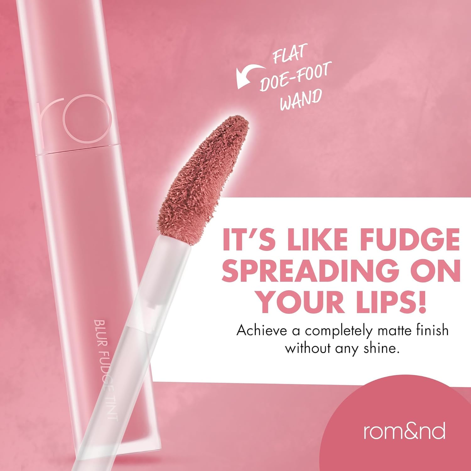 Romand Blur Fudge Lip Tint 5 G, No.13 Cooling Up - Unrose image number 5