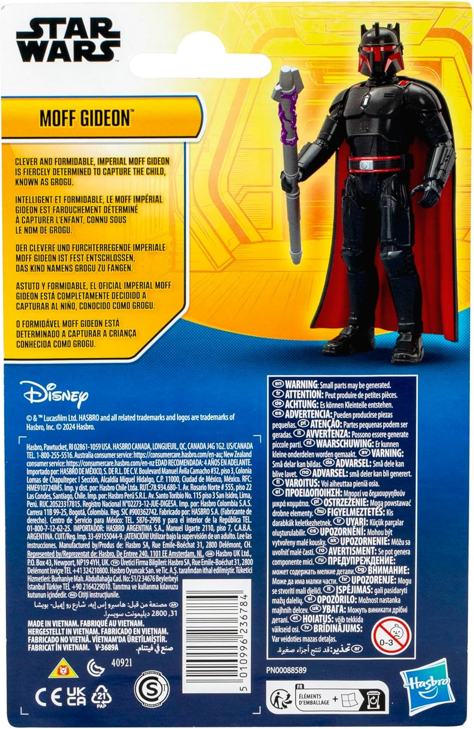 Hasbro Disney G01445 Star Wars Moff Gideon Epic Hero Action Figure Toy image number 4