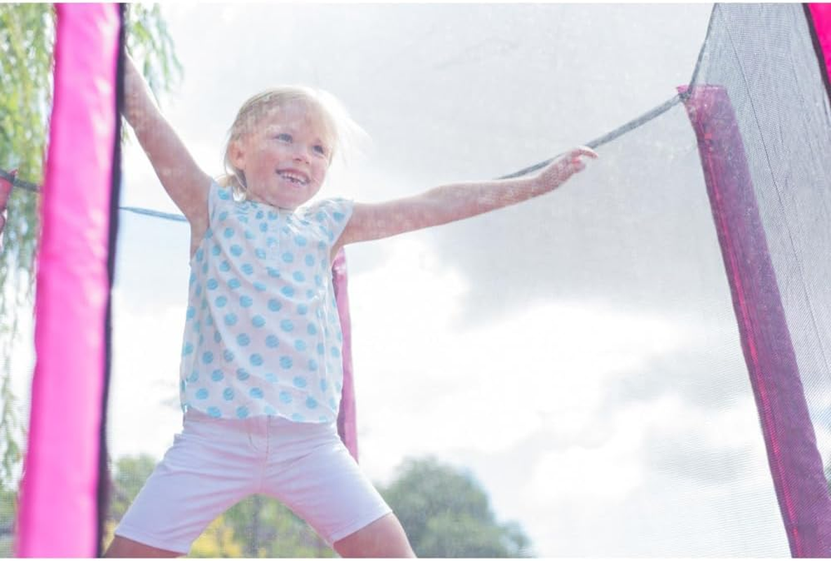 Plum&reg; Junior Springsafe&reg; Trampoline & Enclosure - Blue image number 4