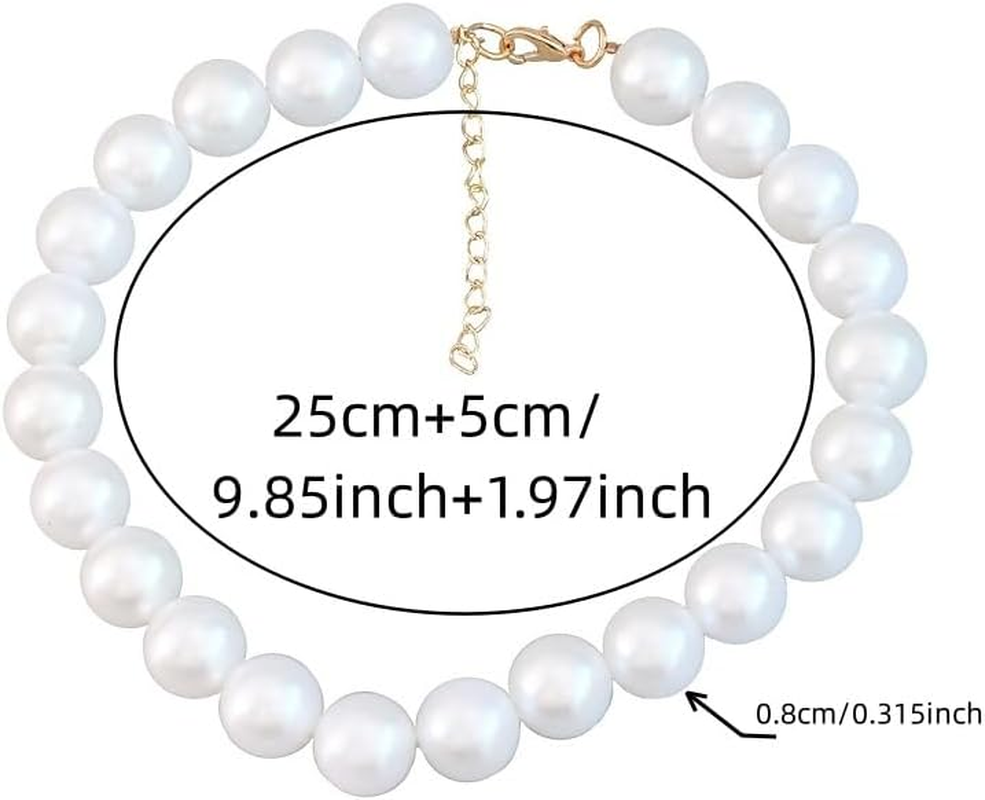 Exquisite and Adjustable Dog Necklace: Elegant Classic Pearl Collar Necklace Accessories for Dogs, Occasions and Gatherings (Style1, One Size) image number 3