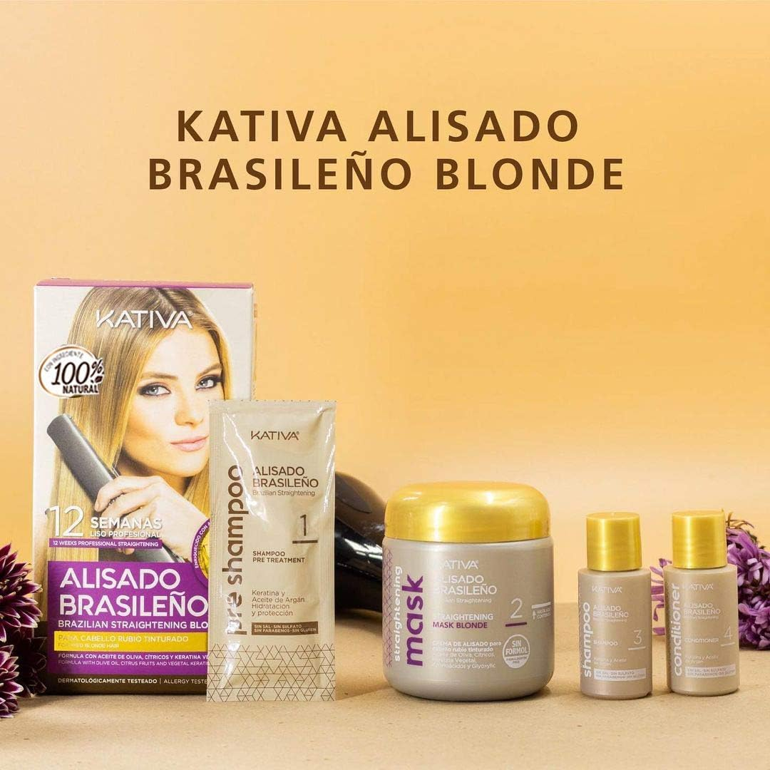 Kativa Brazilian Straightening Blonde 309G image number 6