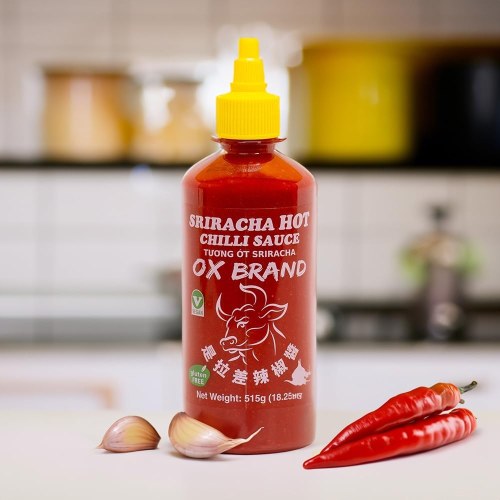 [MISHIMA] OX Brand Sriracha Hot Chilli Sauce (1Bottle(18.25 Oz)) image number 1