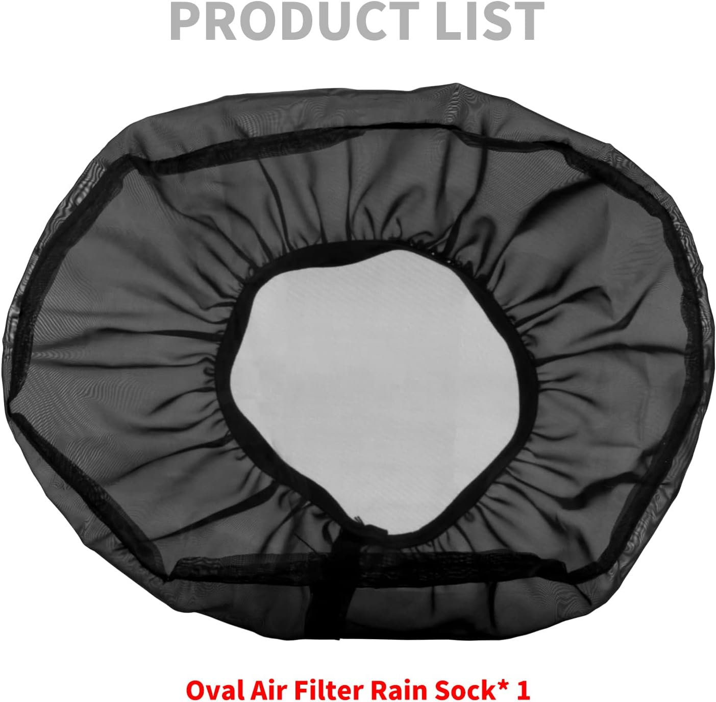 HDBUBALUS Motorcycle Air Filter Rain Sock Dustproof Protective Cover Fit for Harley 114 & 117 Dyna Touring Road King Street Glide Softail Dyna Sportster XL 883 1200