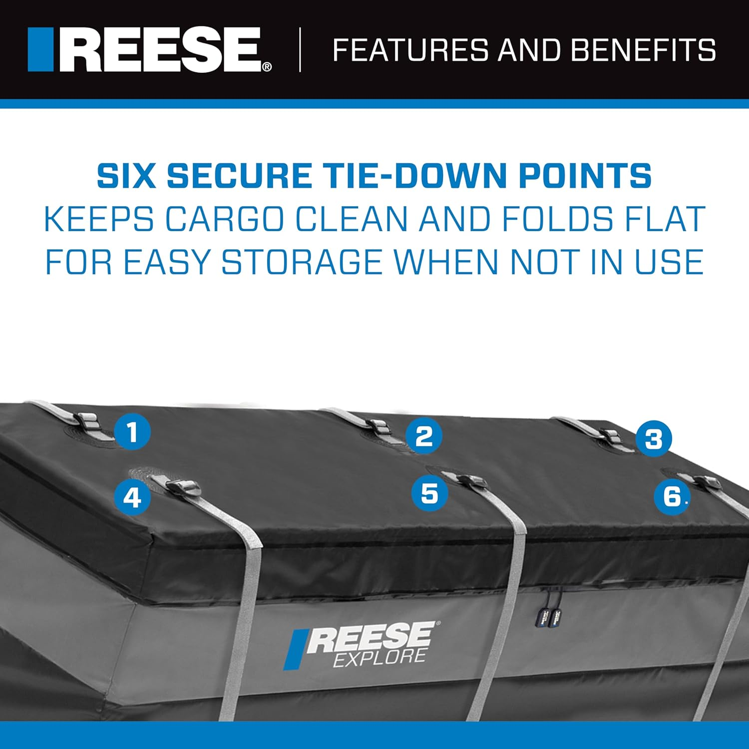 Reese Explore 63604 Rainproof Cargo Tray Bag image number 6