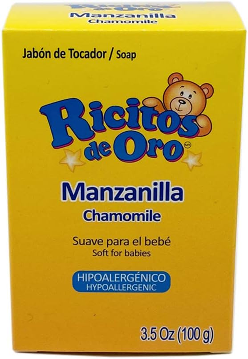 Grisi Ricitos De Oro Hypoallergenic for Babies Bar Soap 3.5 Oz (Pack of 6) image number 4