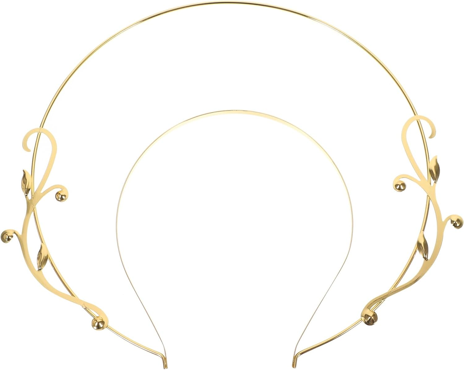 FRCOLOR Ancient Style Hair Crown Elegant Headpiece for Women Chic Party Festival Hairband Hair Adorn Hairstyle Prop for Female for Carnival and Special Occasions