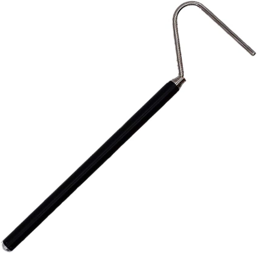 Portable Folding Pocket Stainless Steel Snake Hook, 39.3 "Extension, Retractable Snake Hook, Reptile, Small Snake Pet Snake Picking and Handling Tools image number 2