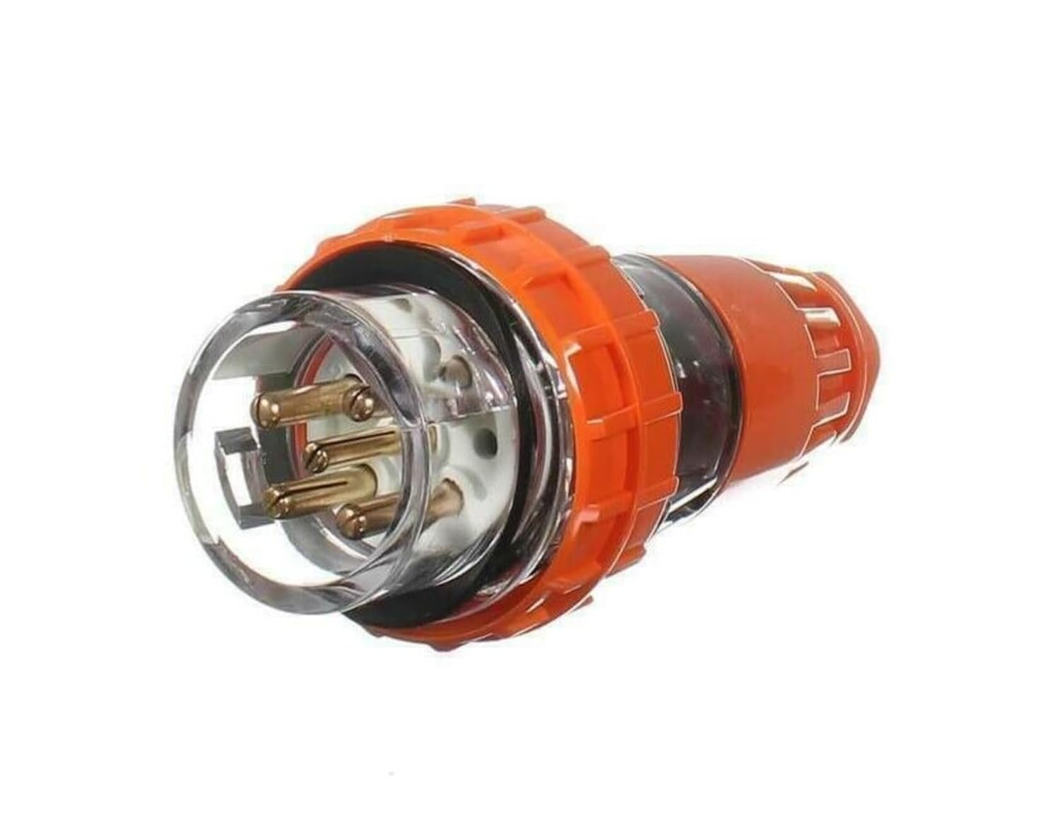 20 Amp 5 Pin 3 Phase 20A Straight Plug IP66 image number 1